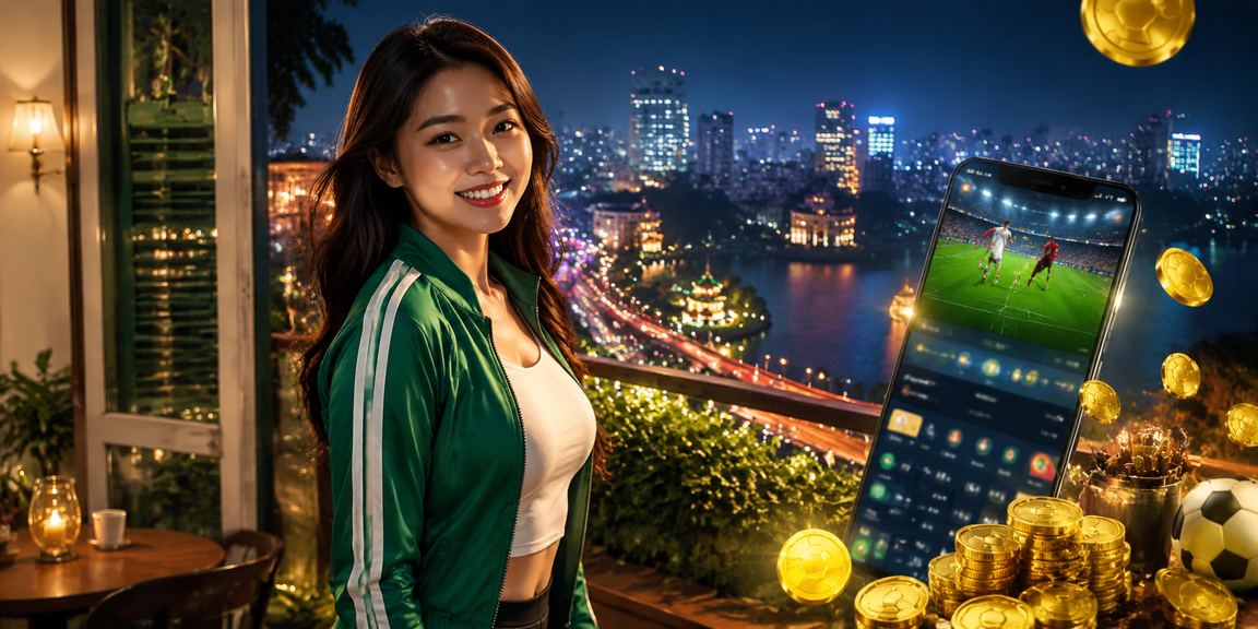 Người dùng tại Hà Nội thực hiện nạp tiền qua ứng dụng ngân hàng trong lúc uống cà phê