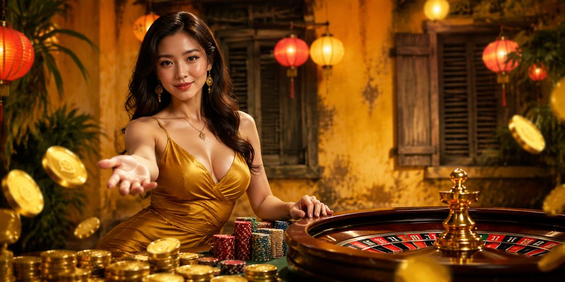 Không khí đêm phố cổ Hội An với người dùng thưởng thức jackpot trên di động